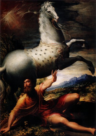 The Conversion of Saint Paul by Parmigianino